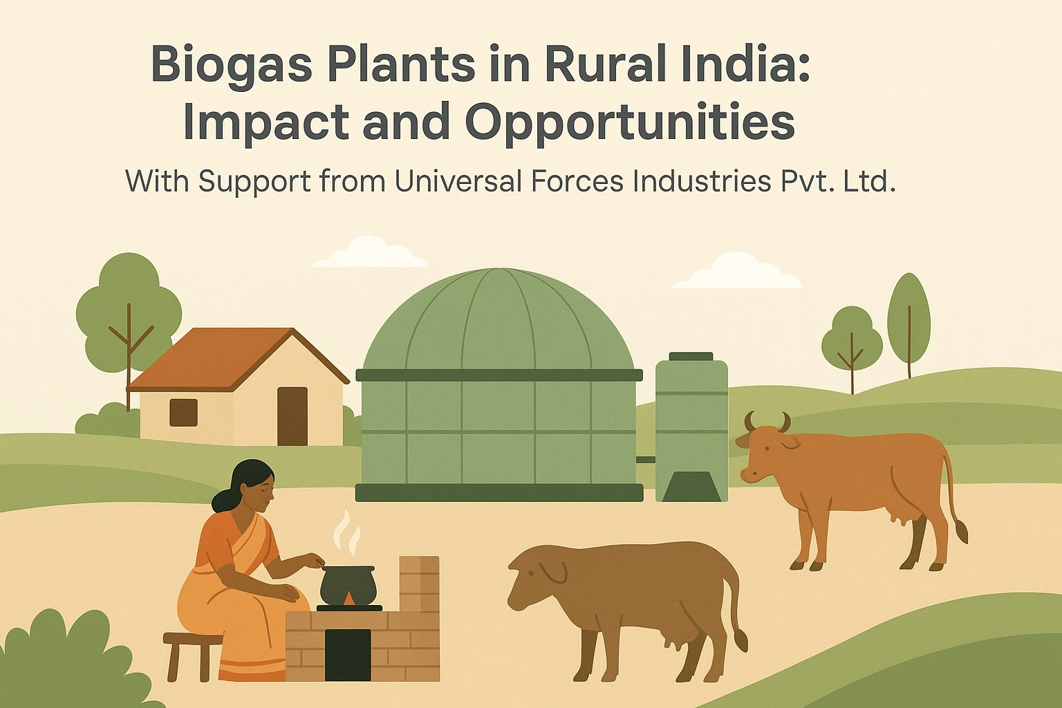 Biogas Plants in Rural India: Impact and Opportunities