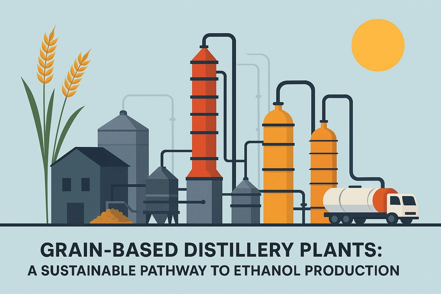 Grain-Based Distillery Plants: A Sustainable Pathway to Ethanol Production