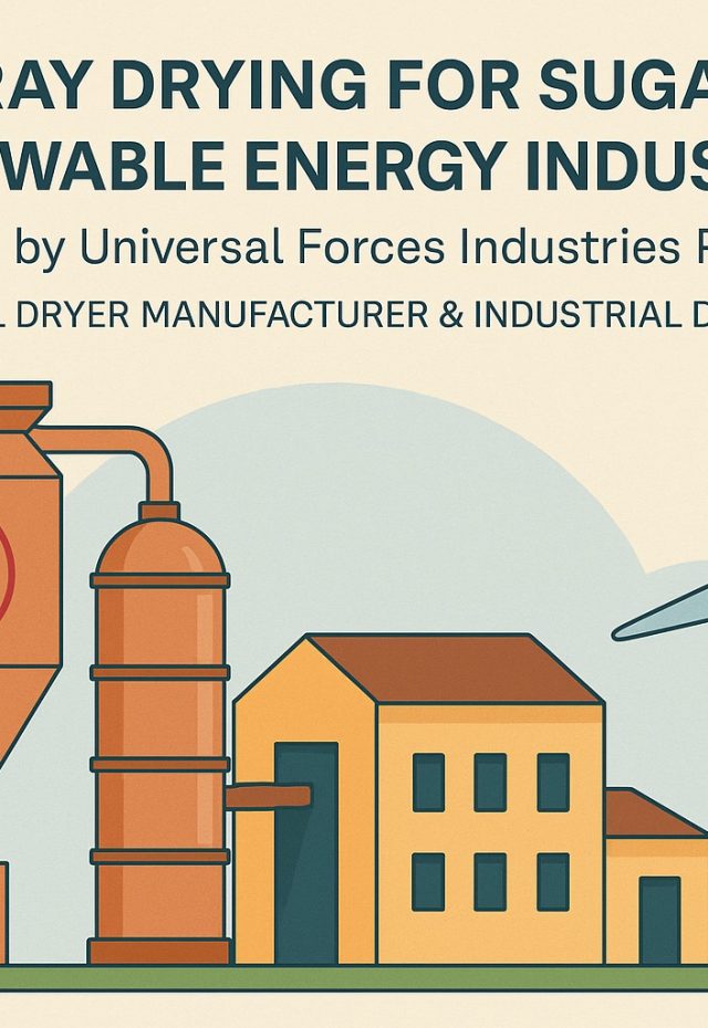 Smart Spray Drying for Sugar, Allied & Renewable Energy Industries